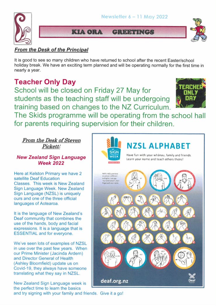 Newsletter 6 Pg 1