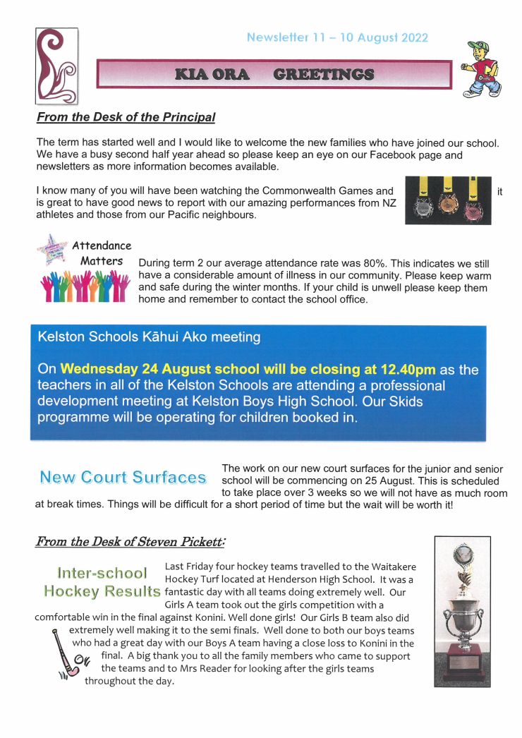 Newsletter 11 Pg 1